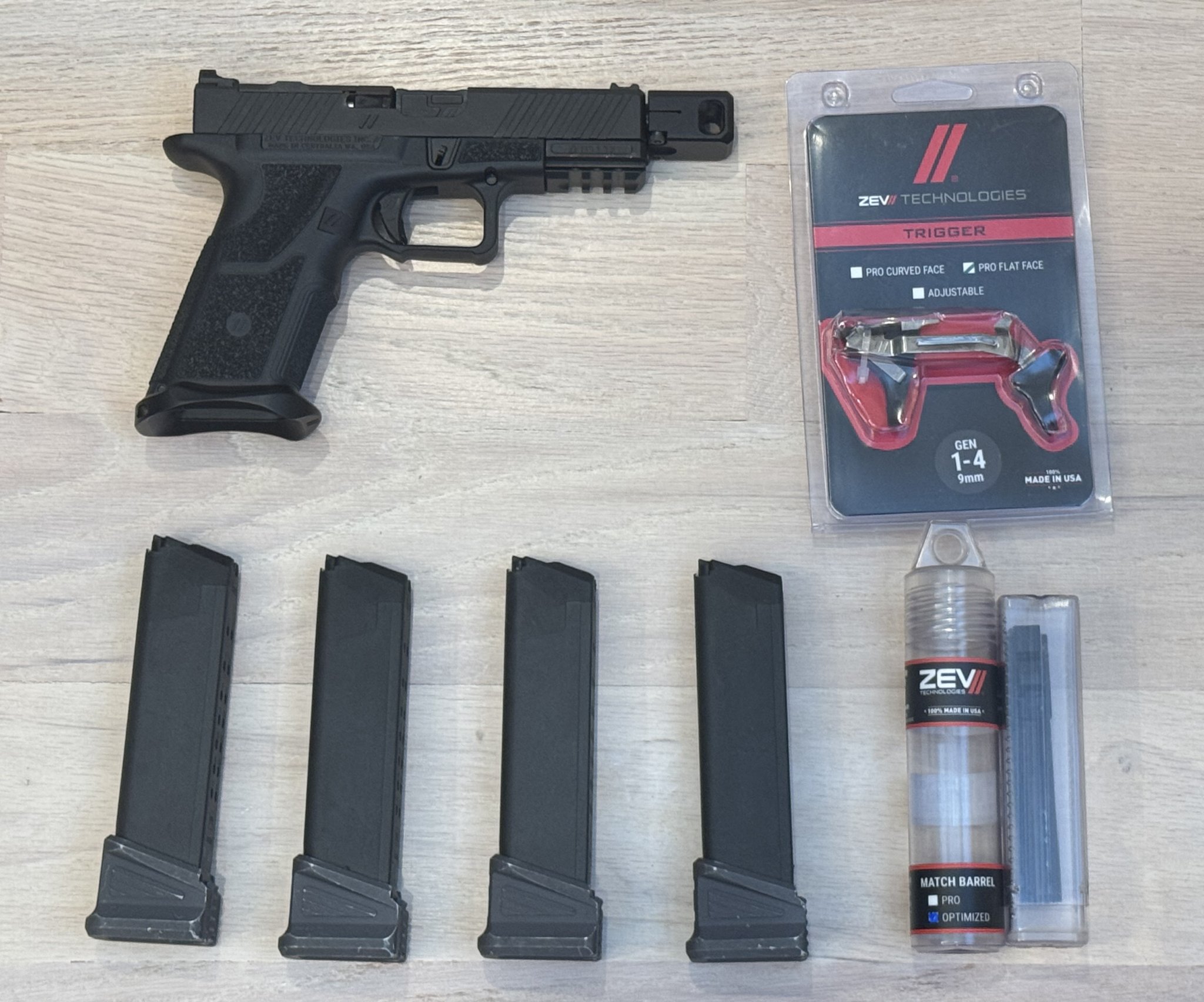 Extended Magazine Release – Aluminum, Blue